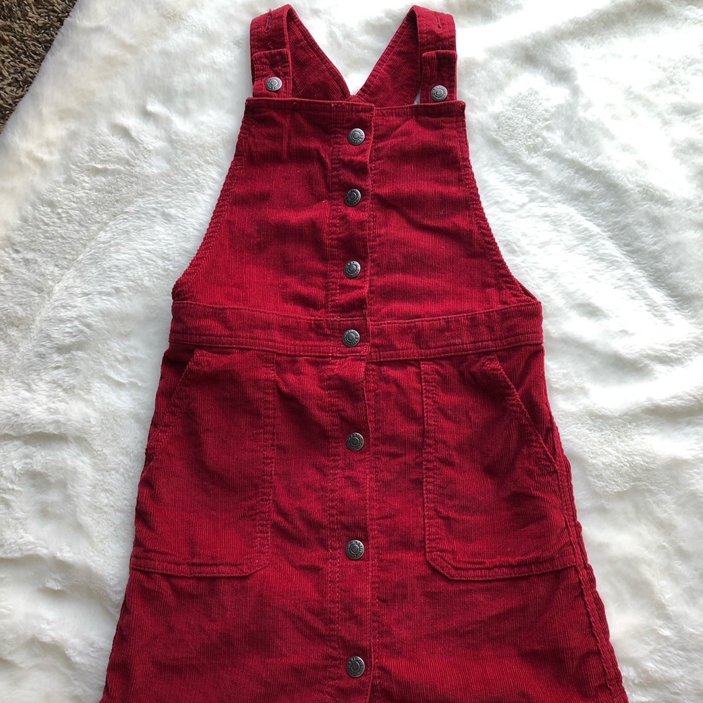 Red Corduroy dress!